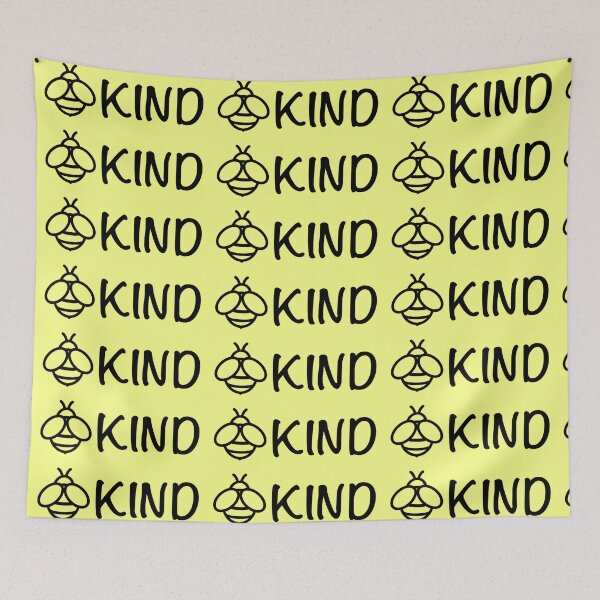 Item preview, Bee Kind be nice bumblebee design inspirational saying  designed and sold by hollycooper.