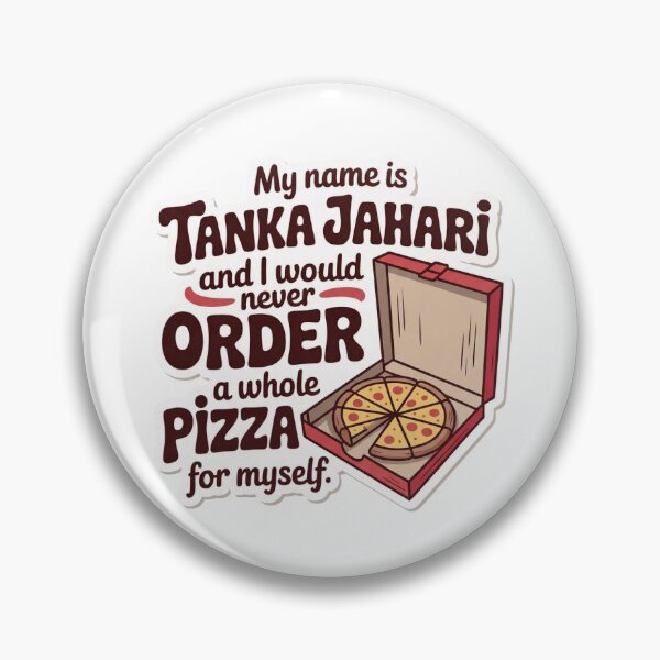 Item preview, Tanka Jahari Sal Vulcano Pizza Sticker designed and sold by user0110055.