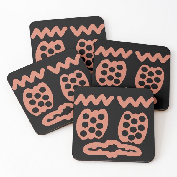 Item preview, Terracotta Dot Mask Doodle designed and sold by felipemaldonadoart.