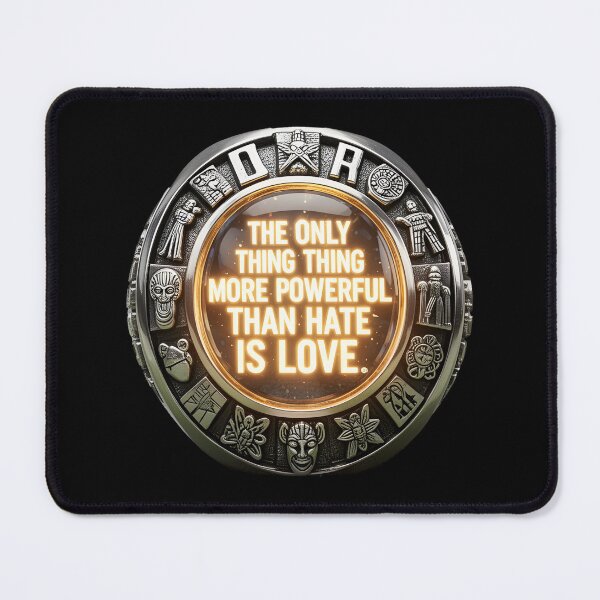 Item preview, The Only Thing More Powerful Than Hate Is Love Stadium Unity Concept designed and sold by Uglyandcute.