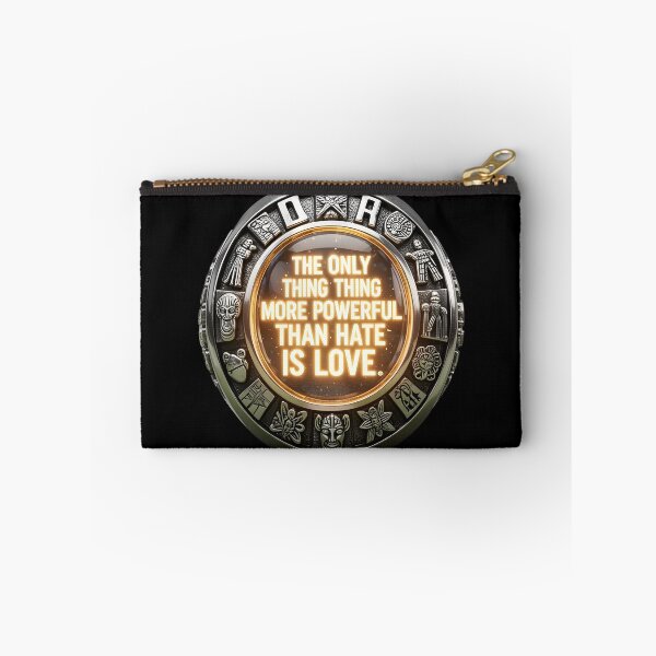 Item preview, The Only Thing More Powerful Than Hate Is Love Stadium Unity Concept designed and sold by Uglyandcute.