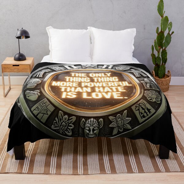 Item preview, The Only Thing More Powerful Than Hate Is Love Stadium Unity Concept designed and sold by Uglyandcute.
