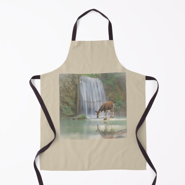 Item preview, Spirit of the Okapi – Reflection Wildlife Spirit Guide GeoWild Art designed and sold by GeoWild Designs.