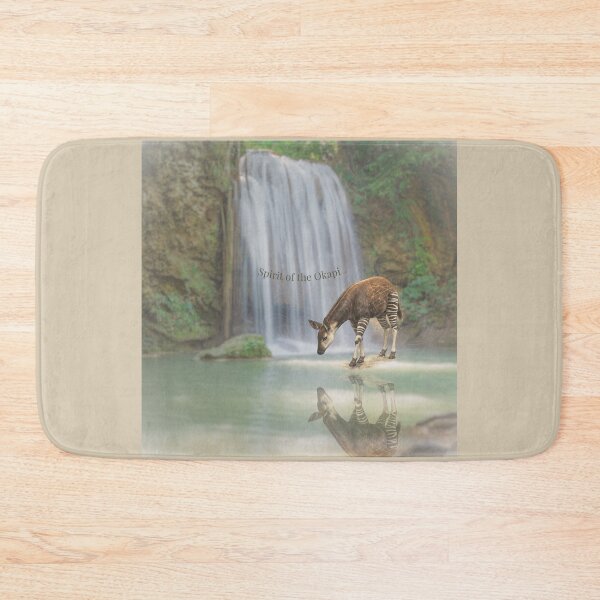 Item preview, Spirit of the Okapi – Reflection Wildlife Spirit Guide GeoWild Art designed and sold by GeoWild Designs.