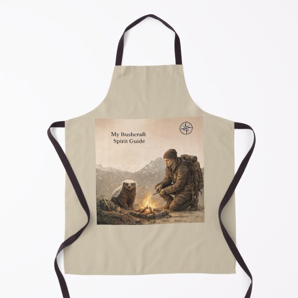 Item preview, Honey Badger Bushcraft Spirit Guide – Survival Wildlife GeoWild Designs designed and sold by GeoWild Designs.