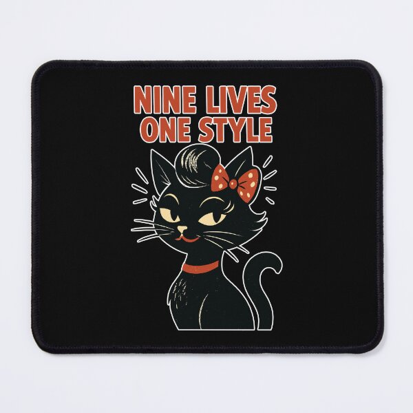 Item preview, Rockabilly Cat: 50s Retro designed and sold by Pineapple-Tree.