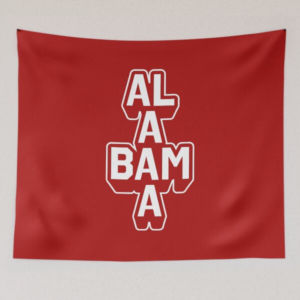 Item preview, Alabama Retro Varsity - Hometown Pride & Streetwear Block Typography designed and sold by MZS Studio.