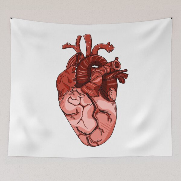 Item preview, The Heart - Human Heart Art designed and sold by Craori.