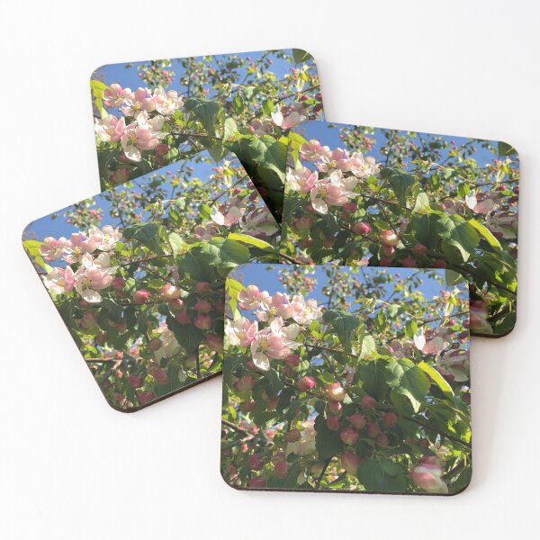 Item preview, Pink flowering cherry blossom tree photo  designed and sold by hollycooper.