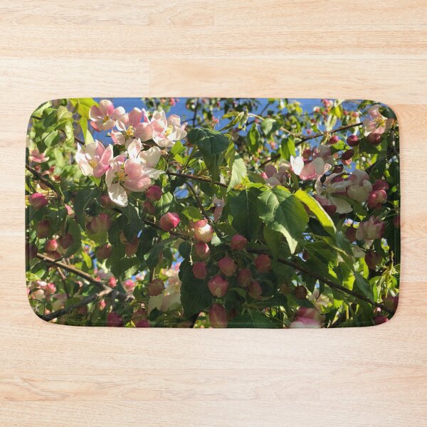 Item preview, Pink flowering cherry blossom tree photo  designed and sold by hollycooper.