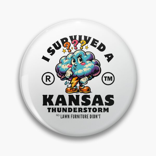 Item preview, I survived a Kansas thunderstorm designed and sold by Peerless-Prime.