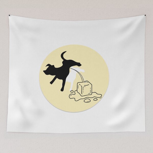 Item preview, Melt I C E Dog Whiz Yellow Background designed and sold by LilWildflowers.