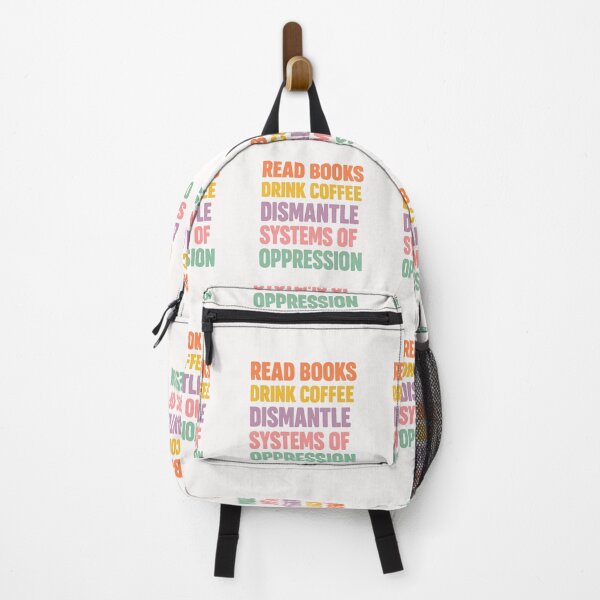 Item preview, Read Books Drink Coffee Dismantle Oppression Quote Design designed and sold by Pawsome Quotes.