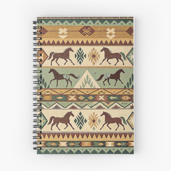 Item preview, Native American- Navajo Inspired Throw Blanket Horses designed and sold by candiscamera.