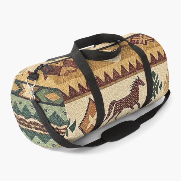 Item preview, Native American- Navajo Inspired Throw Blanket Horses designed and sold by candiscamera.