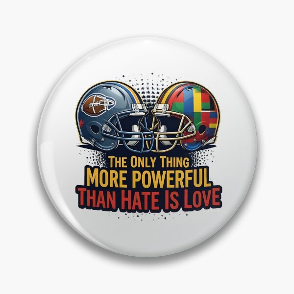 Item preview, The Only Thing More Powerful Than Hate Is Love Stadium Unity Concept designed and sold by Uglyandcute.