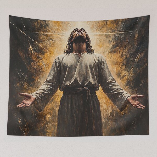 Item preview, The Savior is in prayer. designed and sold by aleksandr13.