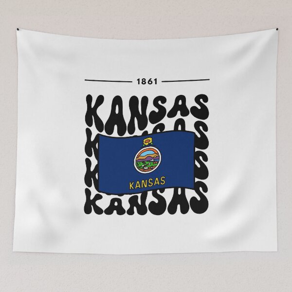 Item preview, Kansas flag USA designed and sold by Peerless-Prime.