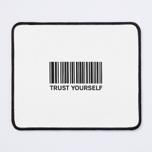 Item preview, Embedded Barcode – TRUST YOURSELF (Transparent Background) designed and sold by ANiyati.