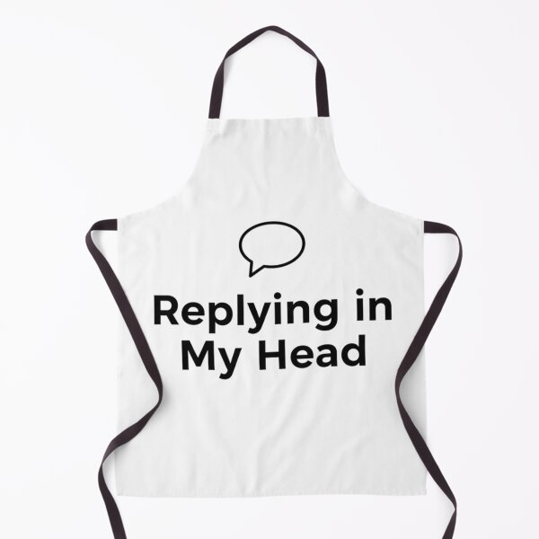 Item preview, Replying in My Head Funny Introvert Sarcastic Quote T-Shirt designed and sold by pixelandpalette.