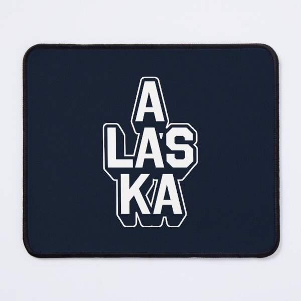 Item preview, Alaska Retro Varsity - Hometown Pride & Streetwear Block Typography designed and sold by MZS Studio.