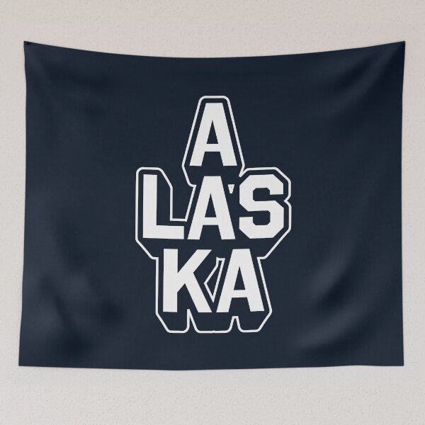 Item preview, Alaska Retro Varsity - Hometown Pride & Streetwear Block Typography designed and sold by MZS Studio.