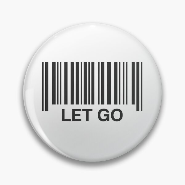 Artikelvorschau, Kompakter Barcode – LET GO (Transparenter Hintergrund) entworfen und verkauft von ANiyati.