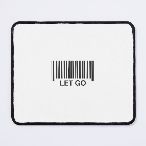 Item preview, Compact Barcode – LET GO (Transparent Background) designed and sold by ANiyati.