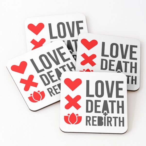 Item preview, Love Death Rebirth (Black) designed and sold by nobody754.