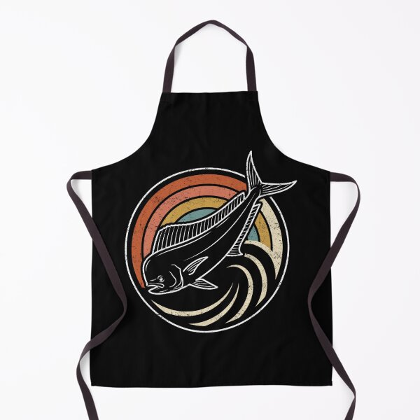 Item preview, Vintage Mahi Mahi Ocean Fishing designed and sold by FreshVibe Prints.