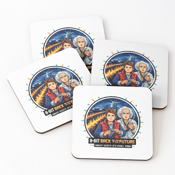 Item preview, Great Scott...it's Pixel Time! designed and sold by Xeiboo.