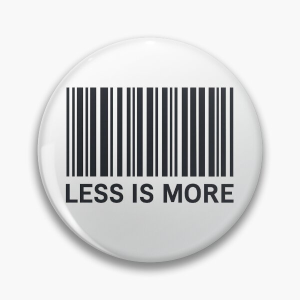 Item preview, Compact Barcode – LESS IS MORE (Transparent Background) designed and sold by ANiyati.