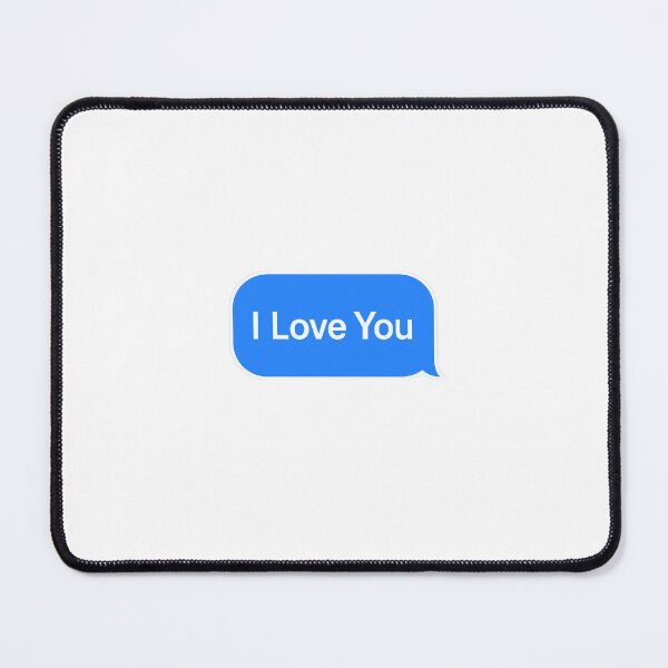 Artikelvorschau, Ich liebe dich im iMessage-Stil entworfen und verkauft von ANiyati.