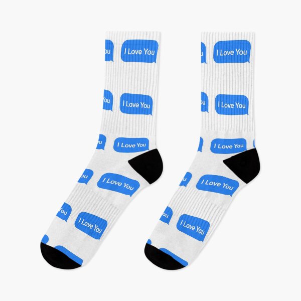 Item preview, I Love You iMessage Style designed and sold by ANiyati.