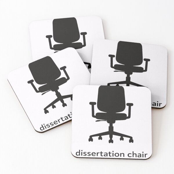 Item preview, dissertation chair designed and sold by wakethemorning.
