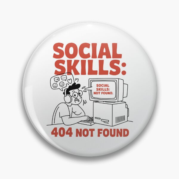 Artikelvorschau, Soziale Kompetenzen: 404 Nicht gefunden – Lustiges Design für introvertierte Programmierer entworfen und verkauft von TipTop GFX.