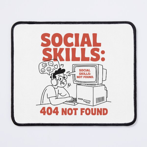 Artikelvorschau, Soziale Kompetenzen: 404 Nicht gefunden – Lustiges Design für introvertierte Programmierer entworfen und verkauft von TipTop GFX.