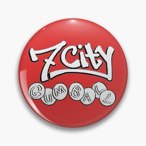 Item preview, 7 city GumBall  designed and sold by FeralJackRabit.