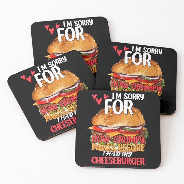 Item preview, I'm Sorry For How Grumpy I Was Before I Had My Cheeseburger designed and sold by fantasticdesign.