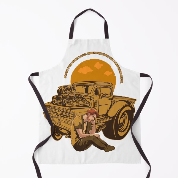Item preview, Funny Camping RV Parking Apology Vintage Truck  designed and sold by SP Street Print.