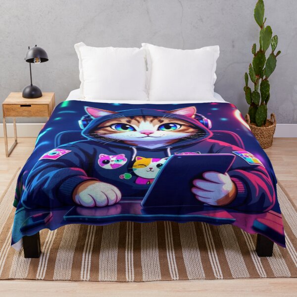 Item preview, Kwai cat in the Dolled Up Studio – Gen Z Streaming Mood designed and sold by FotoworldEdel.