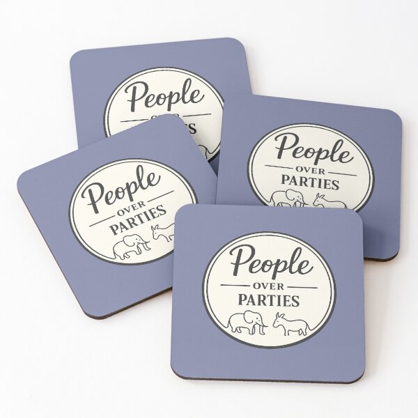 Item preview, People Over Parties Unity Emblem designed and sold by postmarkpaw.