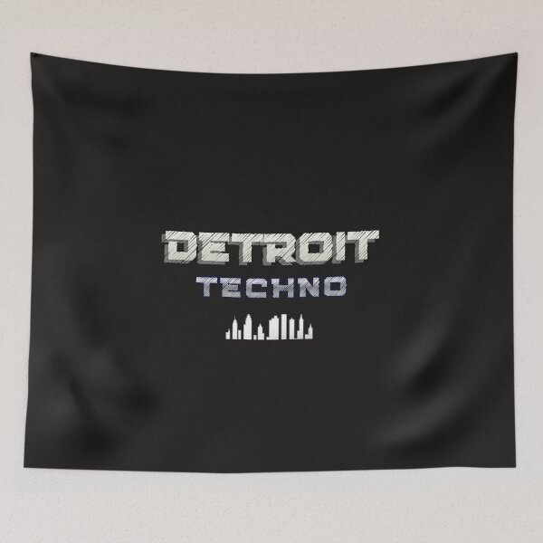 Item preview, Detroit Techno Logo designed and sold by BigEleven.