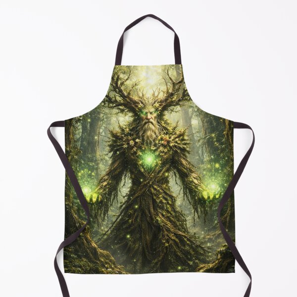 Item preview, Ancient Forest Druid – Nature Spirit Guardian Fantasy Art designed and sold by DrakariArt.