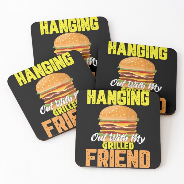 Item preview, Fast Food Cheeseburger Hanging Out With My Grilled Friend  designed and sold by fantasticdesign.