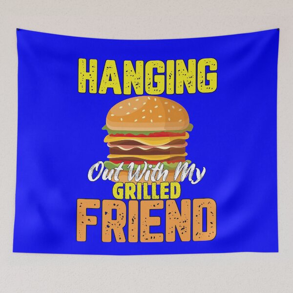 Item preview, Fast Food Cheeseburger Hanging Out With My Grilled Friend  designed and sold by fantasticdesign.