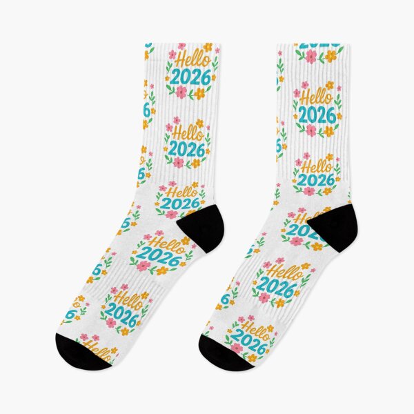 Item preview, Hello 2026 – Floral Celebration Edition designed and sold by ANiyati.