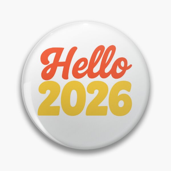 Item preview, Hello 2026 – Bold Contrast Edition designed and sold by ANiyati.