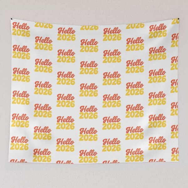 Item preview, Hello 2026 – Bold Contrast Edition designed and sold by ANiyati.