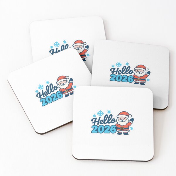 Item preview, Hello 2026 – Santa & Snowflakes Edition designed and sold by ANiyati.
